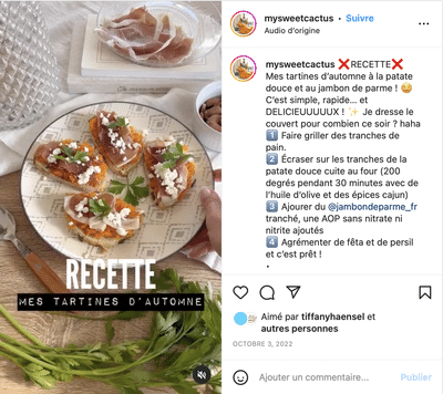 Campagne d'influence pour le jambon de Parme - Marketing d'influence