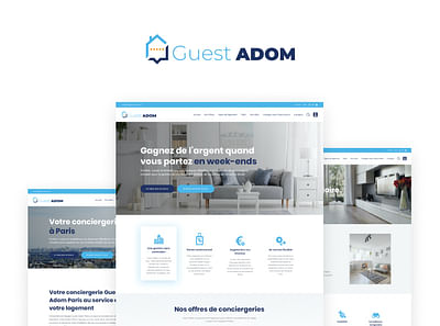 Guest Adom - Refonte site web - E-commerce
