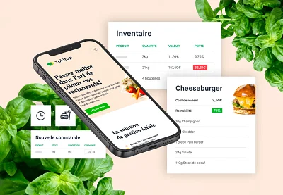 👨‍🍳 Yokitup | Stratégie marketing | Foodtech - Content-Strategie