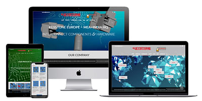 Refonte du site Web de Keystone EMEA+India HQ - Création de site internet