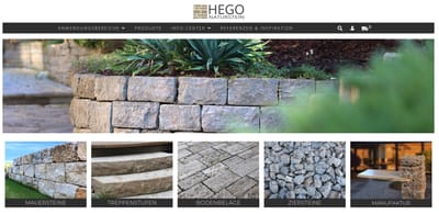 Hego Natursteinhandel - SEO