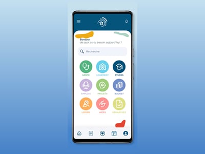13 Autonome : application mobile iOS et Android pour l'ADEPAPE 13 - Application mobile