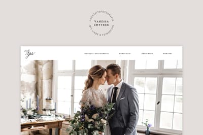 Web Design für Simply Yes Photography - Markenbildung & Positionierung