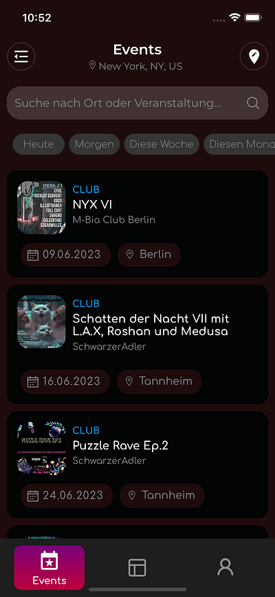 Histix App (React Native) - Mobile App