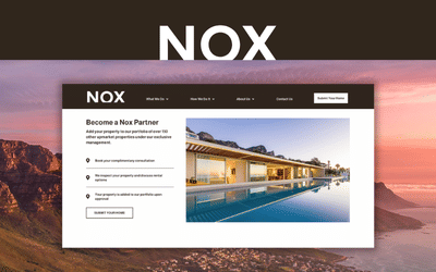 Web Design & Dev. for a Property Management Site - Ontwerp