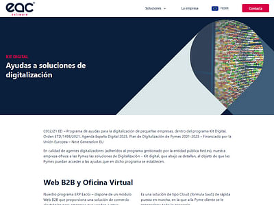 Desarrollo web & SEO | Cía. Sol. Informáticas - Website Creation