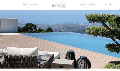 Seahomes Marbella - Inmobiliaria exclusiva - Website Creation