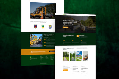 Smart Website for Landscaping & Garden Services - Webseitengestaltung