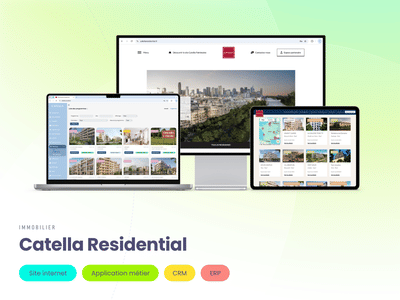 Catella Residential - Website Creatie