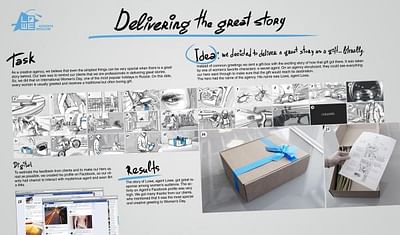 Delivering the great story - Publicité