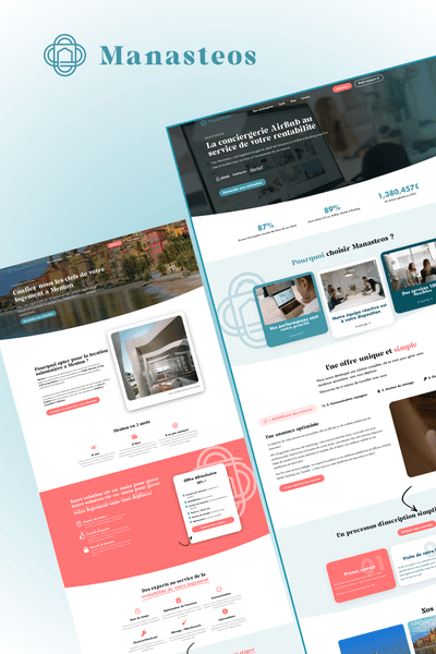 Manasteos - Création de site internet