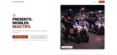 LKS Intervention: Security Patrol Booking SaaS - Application web