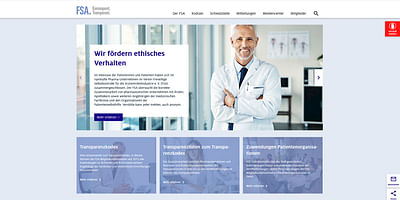 FSA Website Relaunch - Publicité