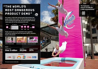 THE WORLD'S MOST DANGEROUS PRODUCT DEMO - Publicidad