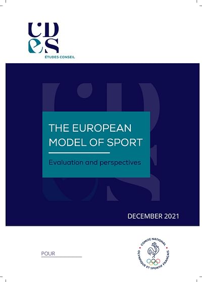 European model of sport - Textgestaltung