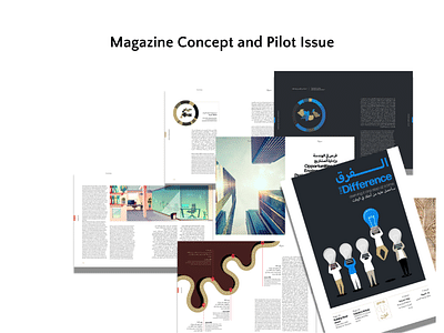 Holding Company Magazine Concept and Design - Branding & Positioning