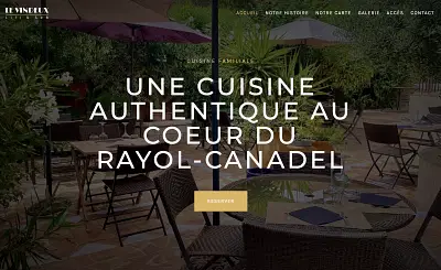 Le Vindeux - Création de site internet