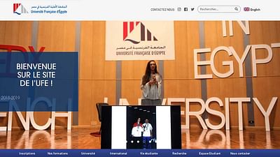 French university website - Création de site internet
