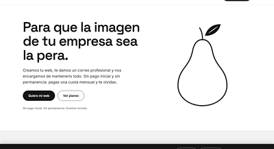 Web de nuestra agencia: lapera.marketing - Création de site internet
