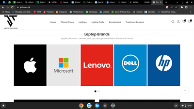 website Development for computer store in Pakistan - E-Commerce