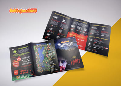 Halloween in Bobbejaanland - Image de marque & branding