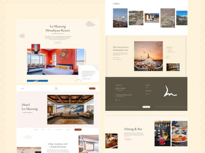 Hotel Lo Mustang Website Design & Development - Webseitengestaltung