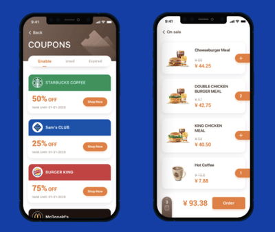 Coupons & Deals Mobile App - App móvil