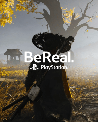 PlayStation × BeReal - Activation immersive pour Ghost of Yotei - Marketing d'influence