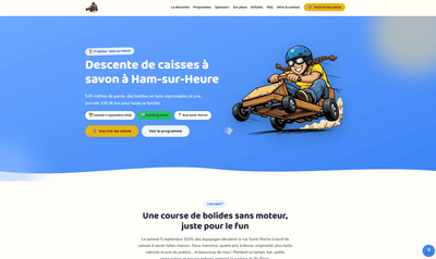 Site pour une association - Création de site internet