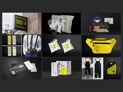 Branding & Design for Duty Free - Grafikdesign