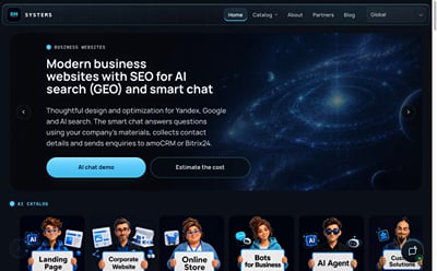 RM Systems - Website with SEO and GEO - SEO