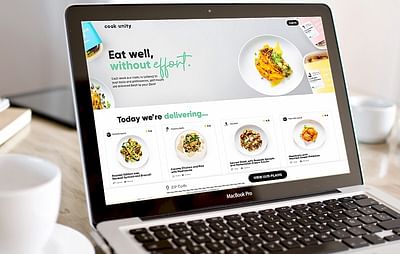 Cook Unity Branding - Webseitengestaltung