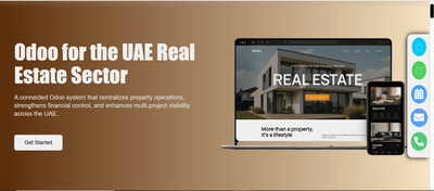 Odoo for UAE Real Estate Sector - Aplicación Web