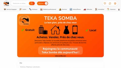 Teka Somba - Application mobile
