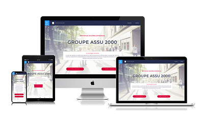 Création du site du groupe Assu2000 - Website Creation