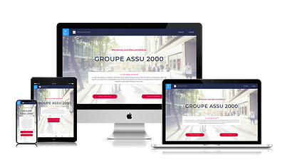 Création du site du groupe Assu2000 - Création de site internet
