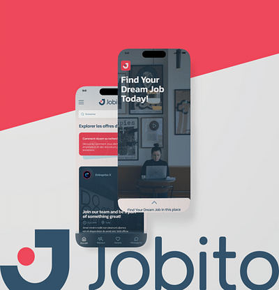 Développement d'application mobile - Jobito - Design & graphisme