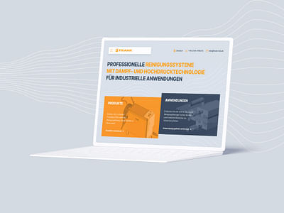 Website & Corporate Design - FRANK - Markenbildung & Positionierung