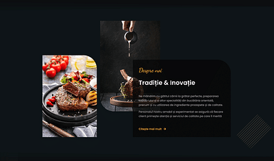 Presentation Website for a Steak House Reastaurant - Marketing