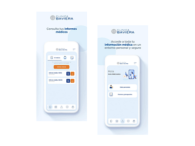 Clínica Baviera - Arquitectura y desarrollo - Mobile App