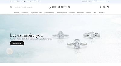 E-Commerce Site Development for Jewelry Store - E-commerce