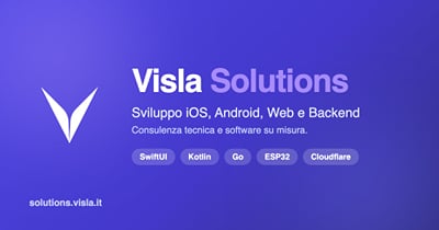 Sito aziendale Visla Solutions (Astro, Tailwind, Cloudflare) - Création de site internet