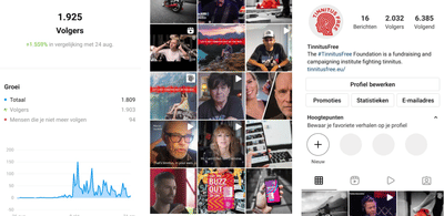 Tinnitus Free Campagne - Réseaux sociaux