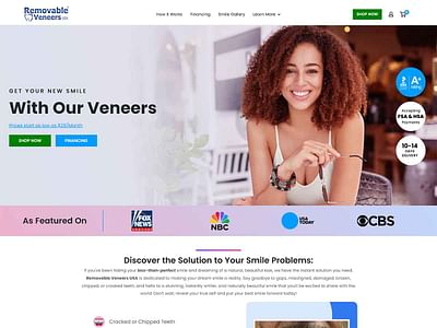 Dental eCommerce Website - E-commerce