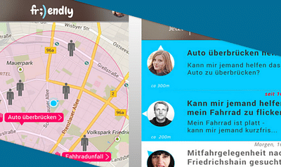 Projekt / Friendly - Mobile App