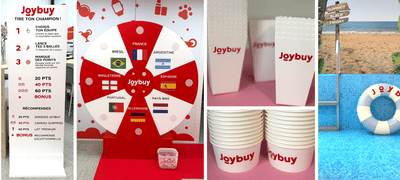 Lancement de marque - Evénement presse & influence Joybuy - Print