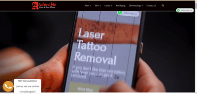Multi-Location Dermatology Clinic Website - Digitale Strategie