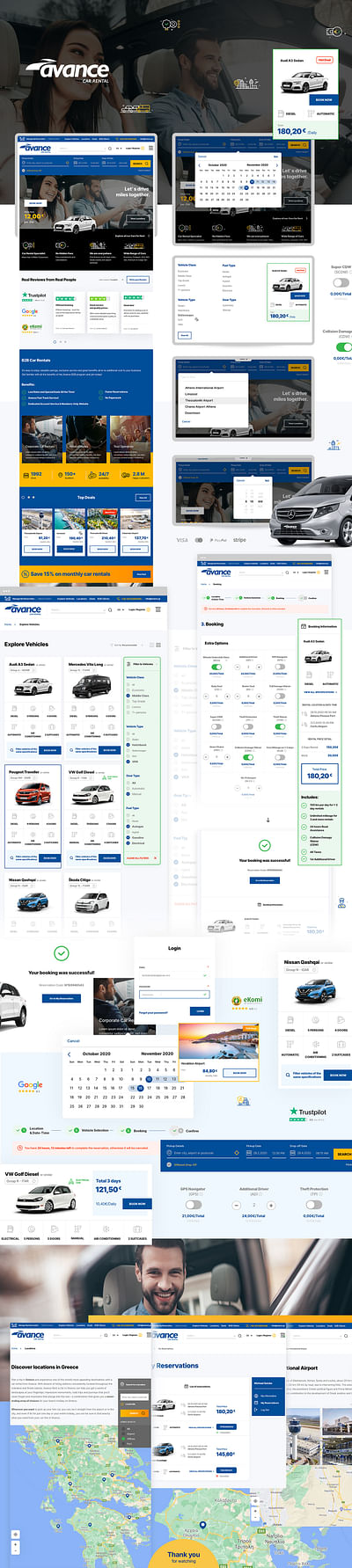 Avance Car Rental - Stratégie digitale