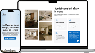 Sito web e portfolio per Costruzioni CLG, impresa edile a Prato - Copywriting