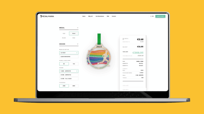 Interactive Medal Configurator with Real-Time Pricing - E-Commerce